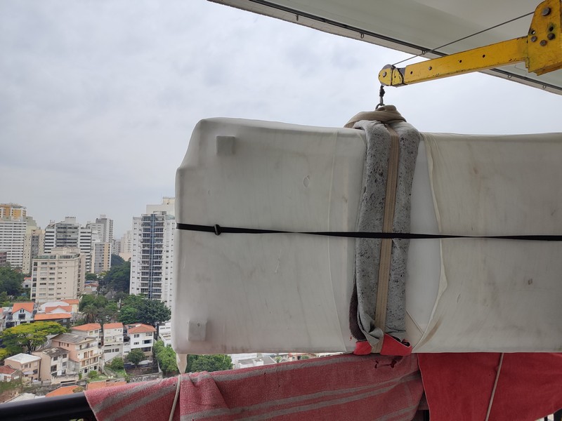 Serviço de içamento para geladeira em São Paulo